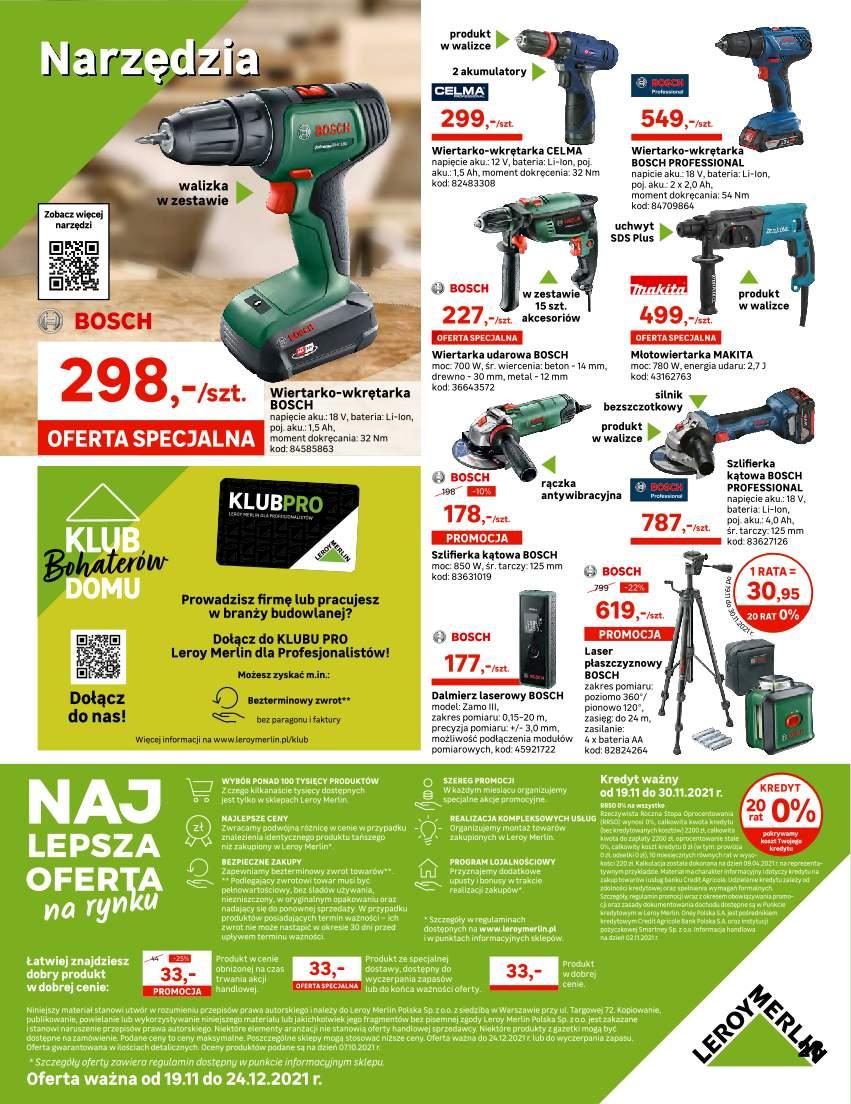 Gazetka promocyjna Leroy Merlin do 24/12/2021 str.28