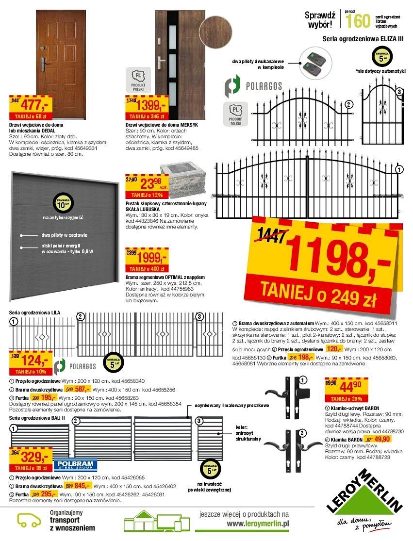 Gazetka promocyjna Leroy Merlin do 16/05/2017 str.15