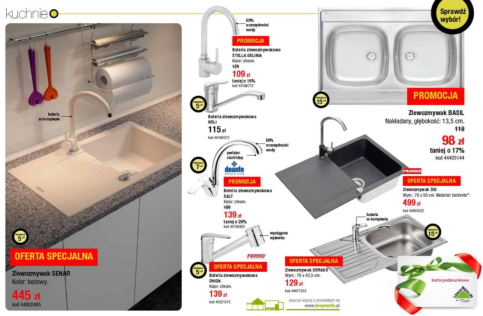 Gazetka promocyjna Leroy Merlin do 28/12/2015 str.24