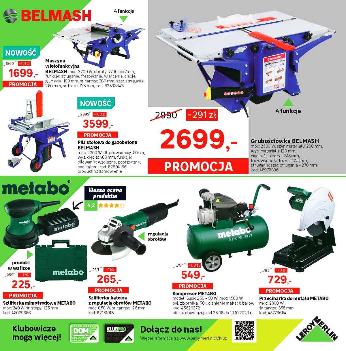 Gazetka promocyjna Leroy Merlin do 10/10/2020 str.15