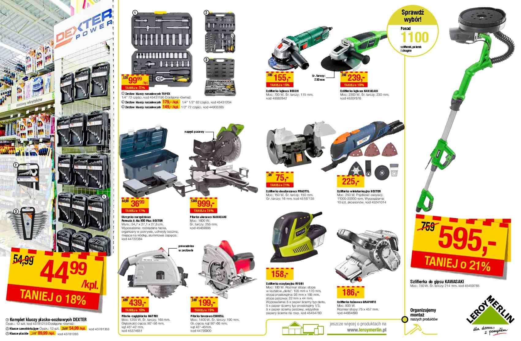 Gazetka promocyjna Leroy Merlin do 09/08/2016 str.11