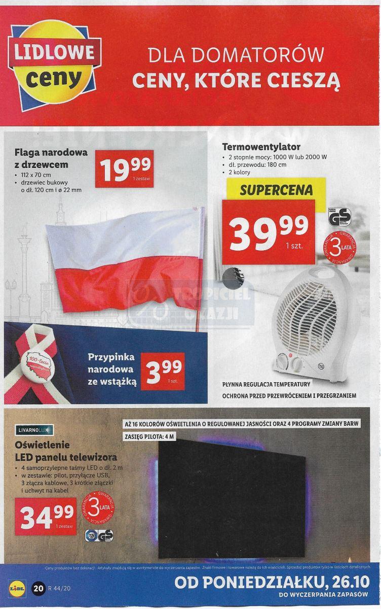 Gazetka promocyjna Lidl do 31/10/2020 str.20