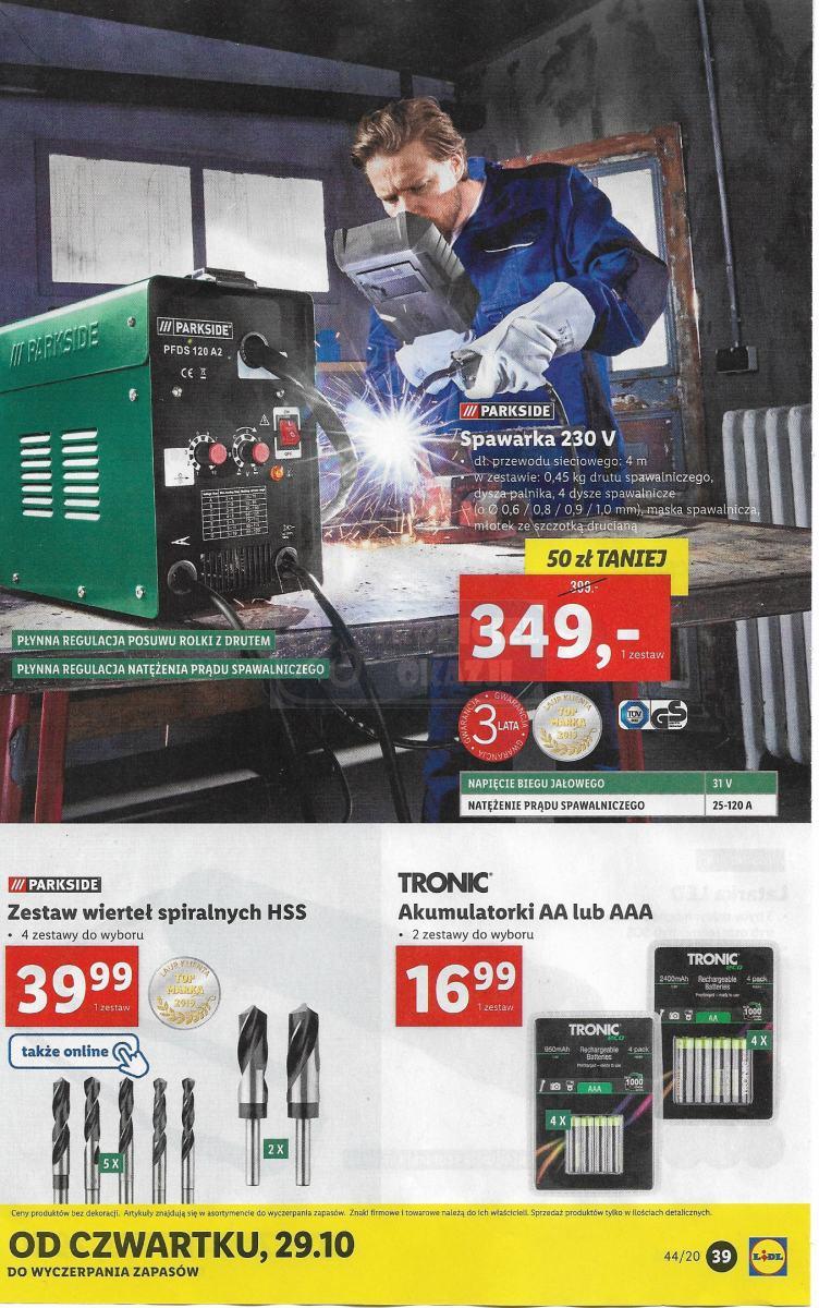 Gazetka promocyjna Lidl do 31/10/2020 str.39