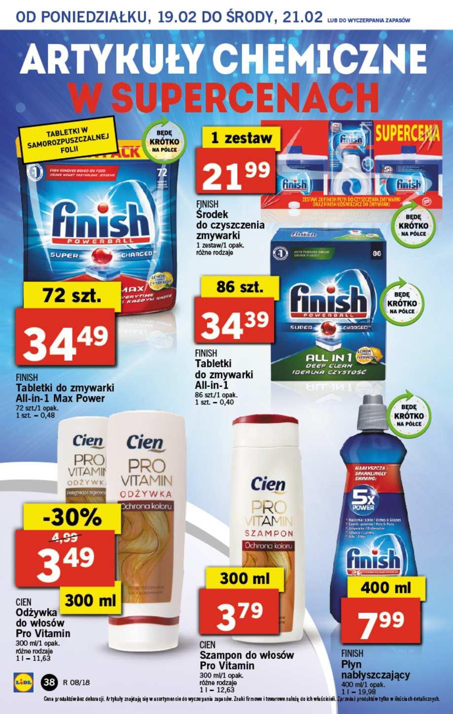 Gazetka promocyjna Lidl do 21/02/2018 str.38