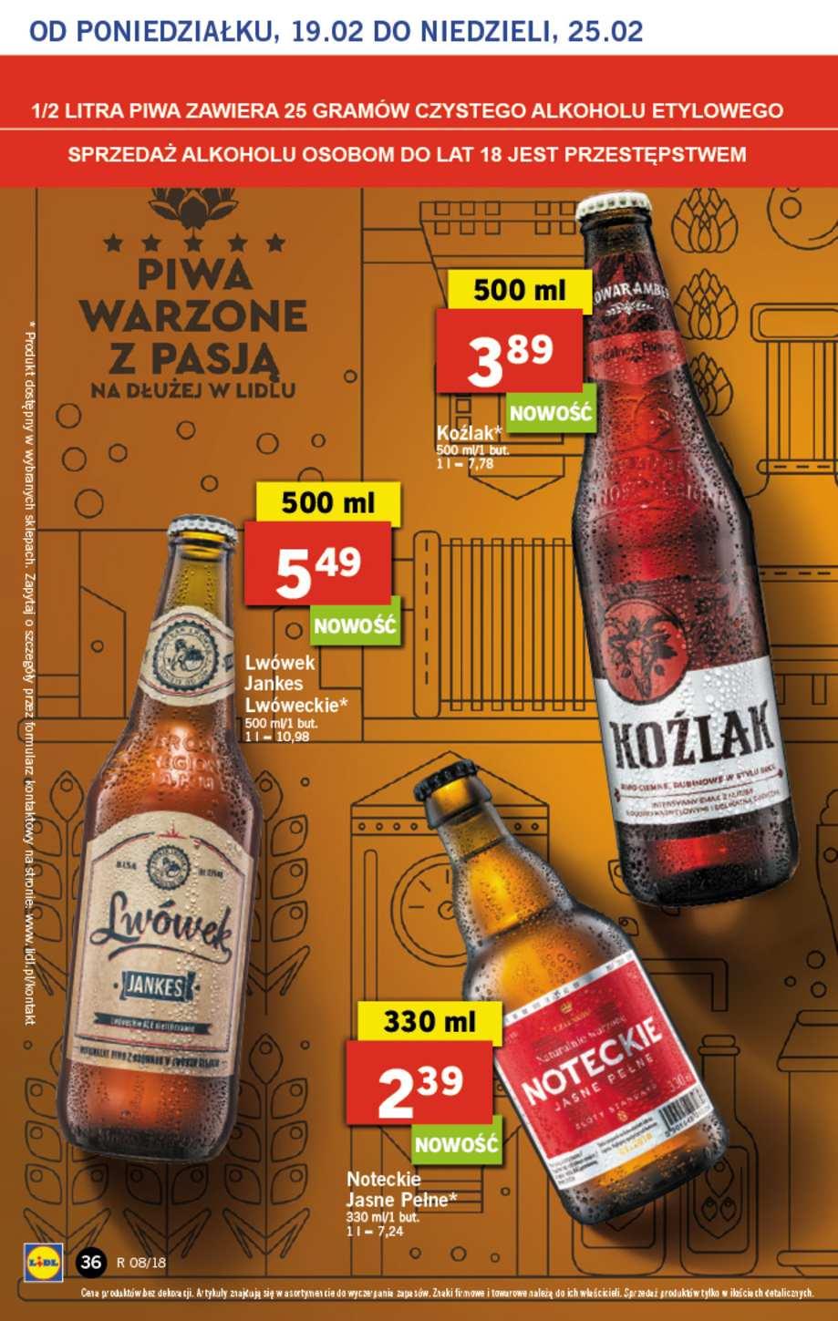 Gazetka promocyjna Lidl do 21/02/2018 str.36