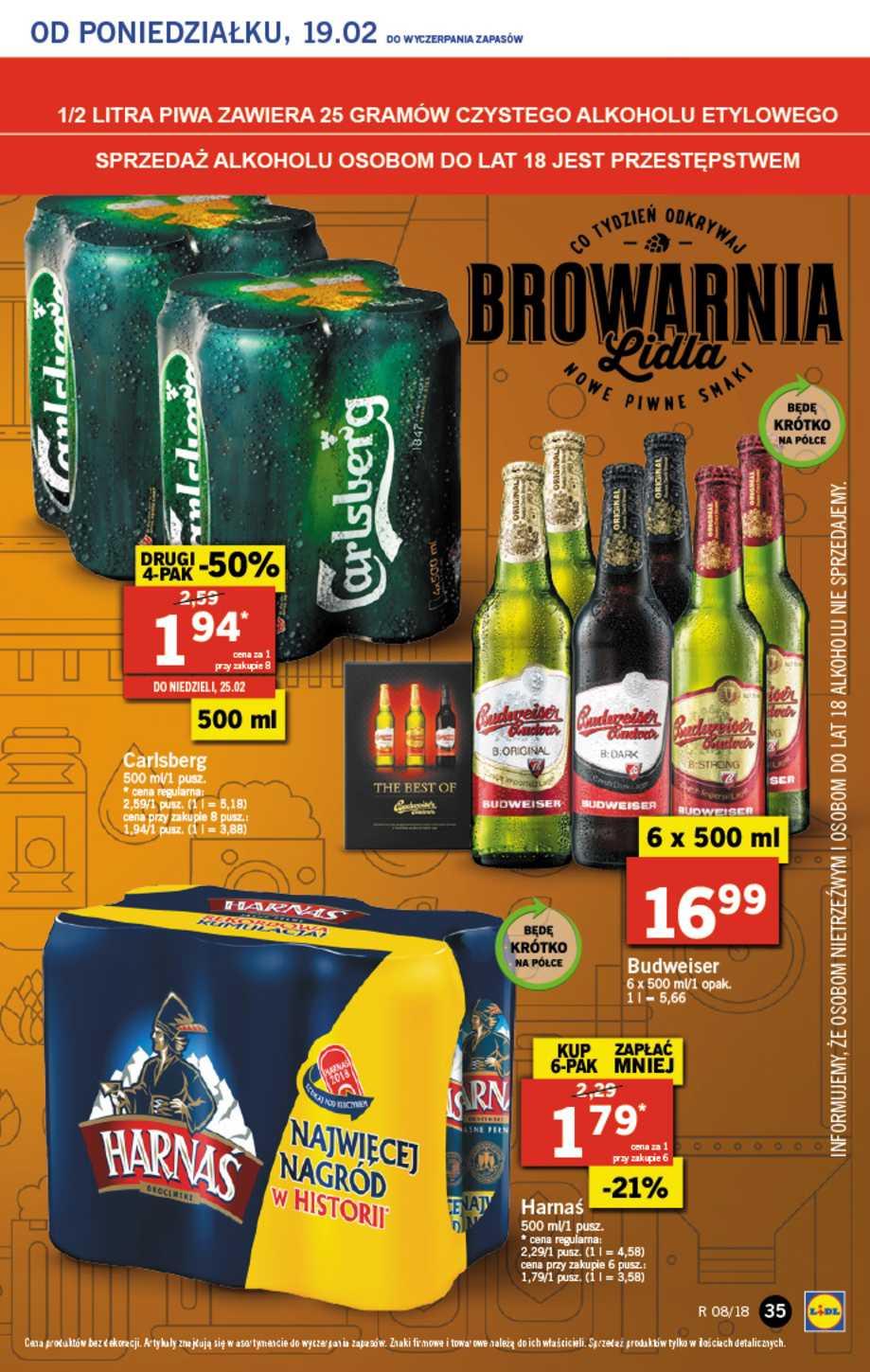 Gazetka promocyjna Lidl do 21/02/2018 str.35