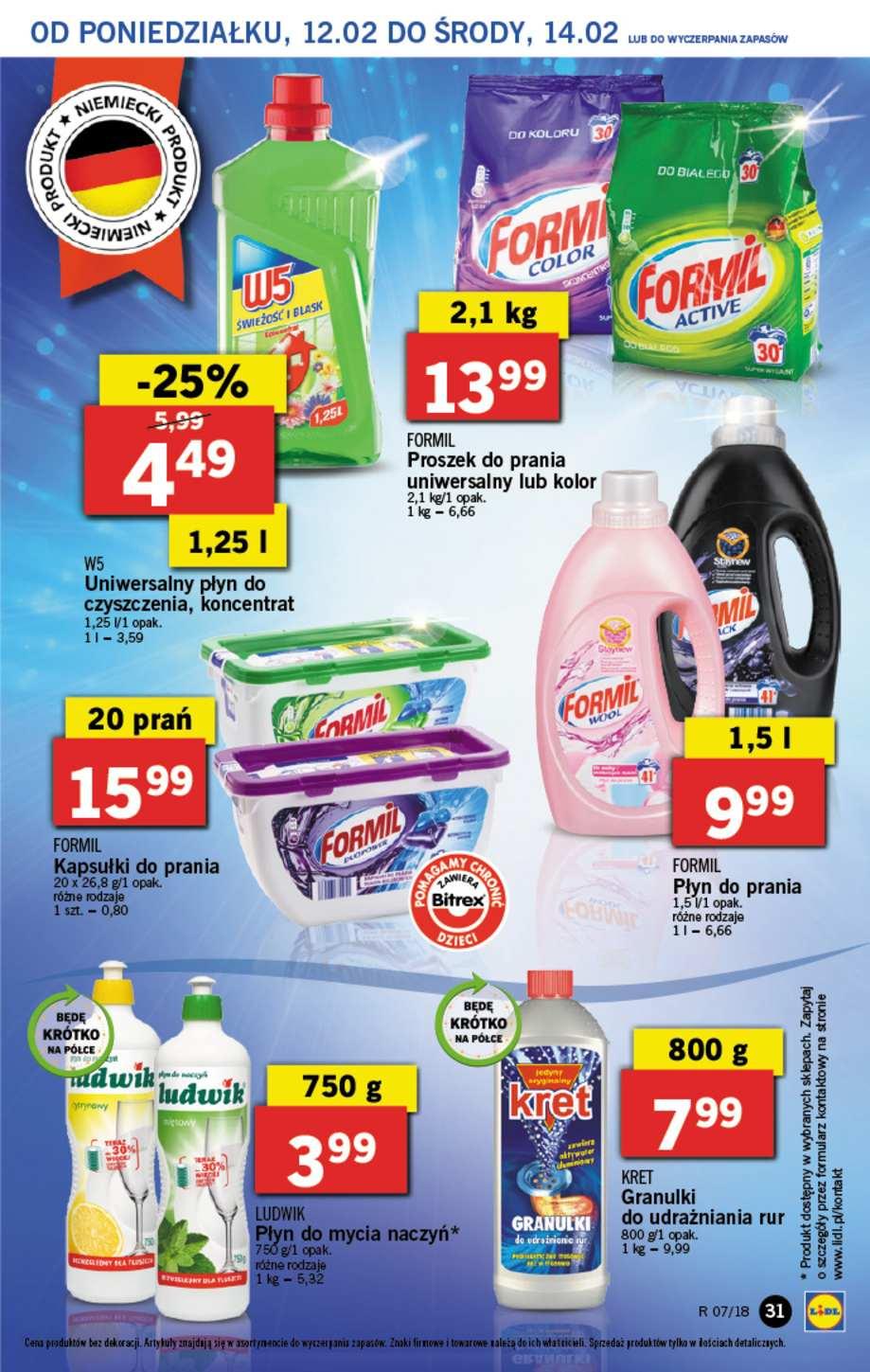 Gazetka promocyjna Lidl do 15/02/2018 str.31