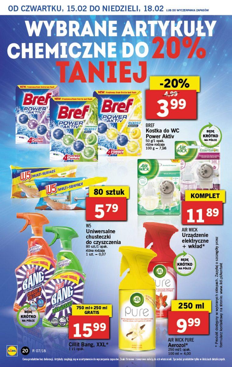 Gazetka promocyjna Lidl do 18/02/2018 str.20