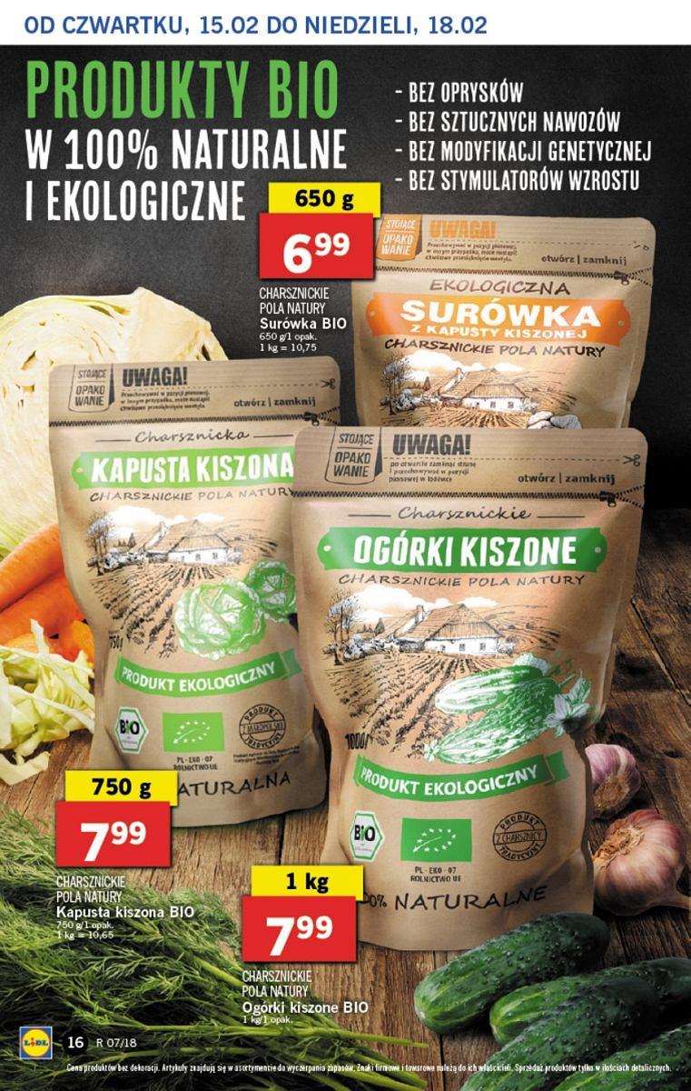 Gazetka promocyjna Lidl do 18/02/2018 str.16