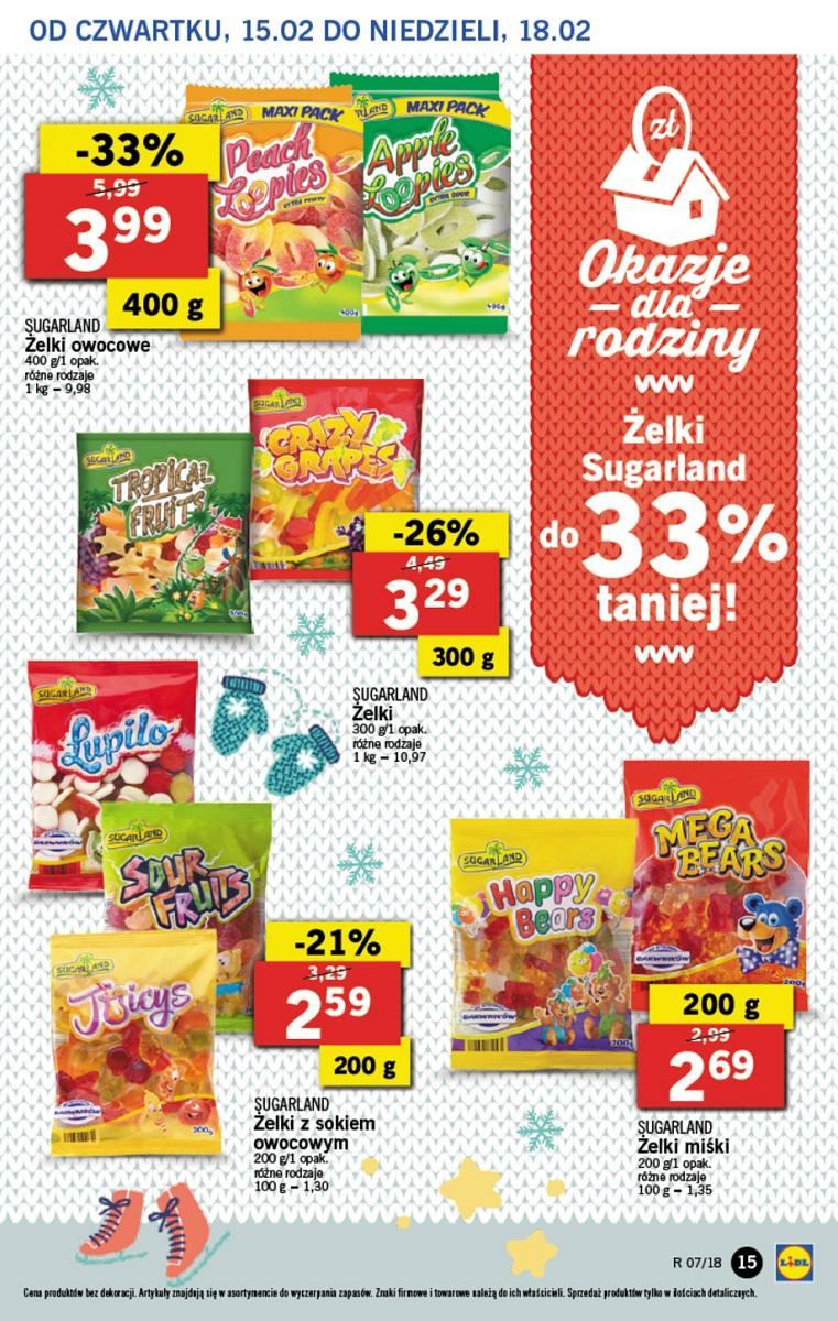 Gazetka promocyjna Lidl do 18/02/2018 str.15