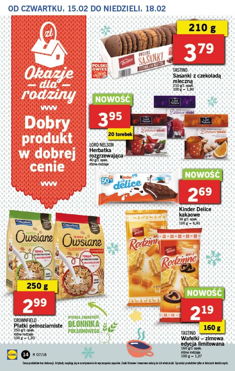 Gazetka promocyjna Lidl do 18/02/2018 str.14