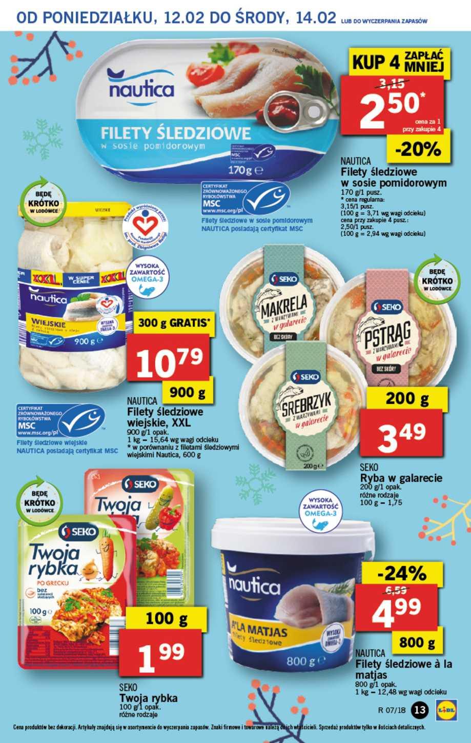 Gazetka promocyjna Lidl do 15/02/2018 str.13