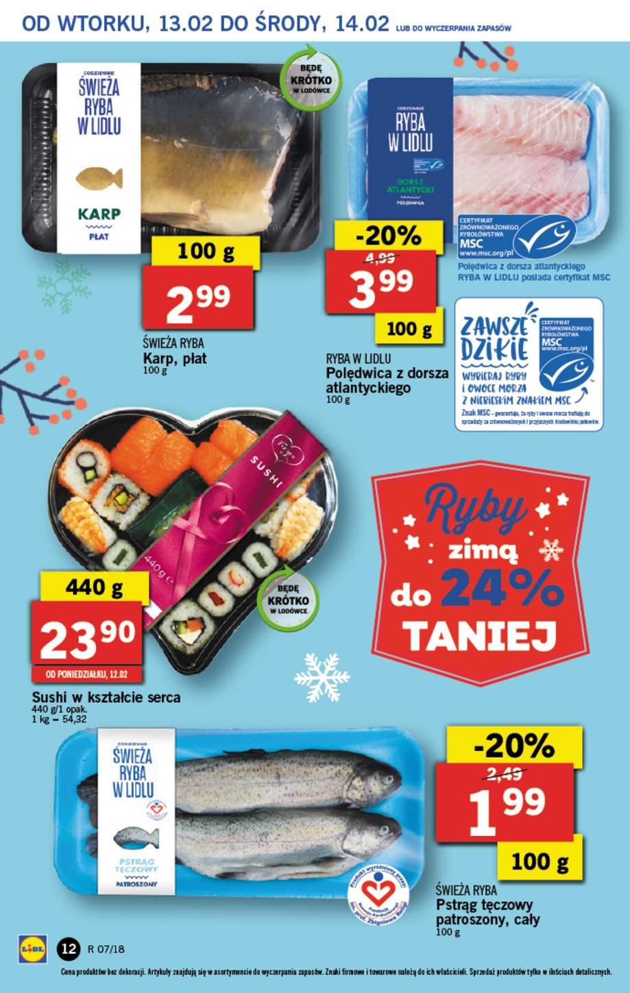 Gazetka promocyjna Lidl do 15/02/2018 str.12