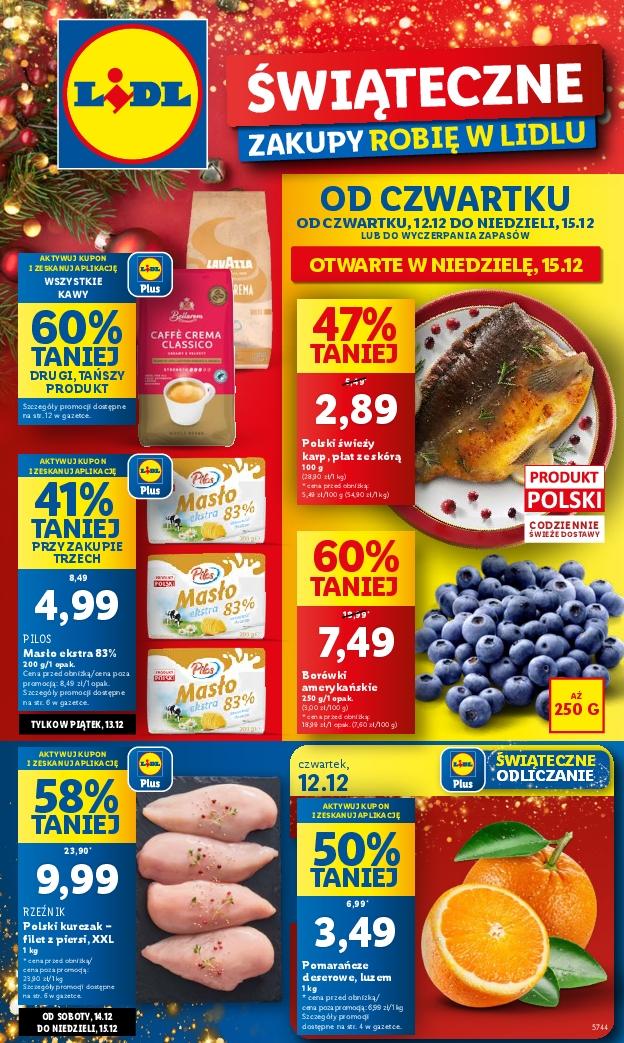 Gazetka promocyjna Lidl do 18/12/2024 str.1