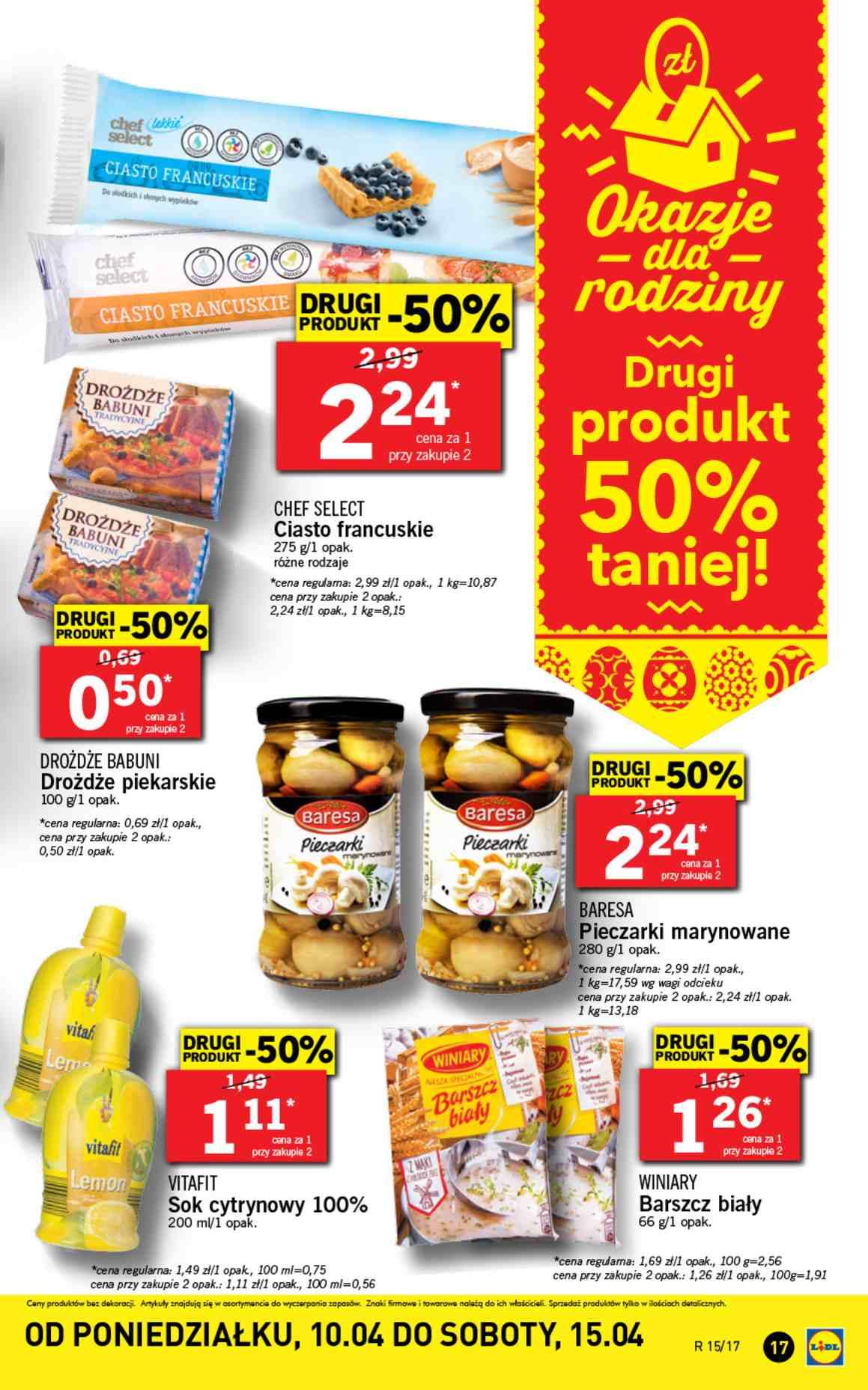 Gazetka promocyjna Lidl do 15/04/2017 str.17