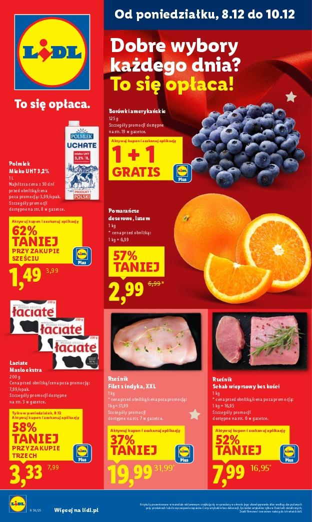 Gazetka promocyjna Lidl do 10/12/2025 str.1