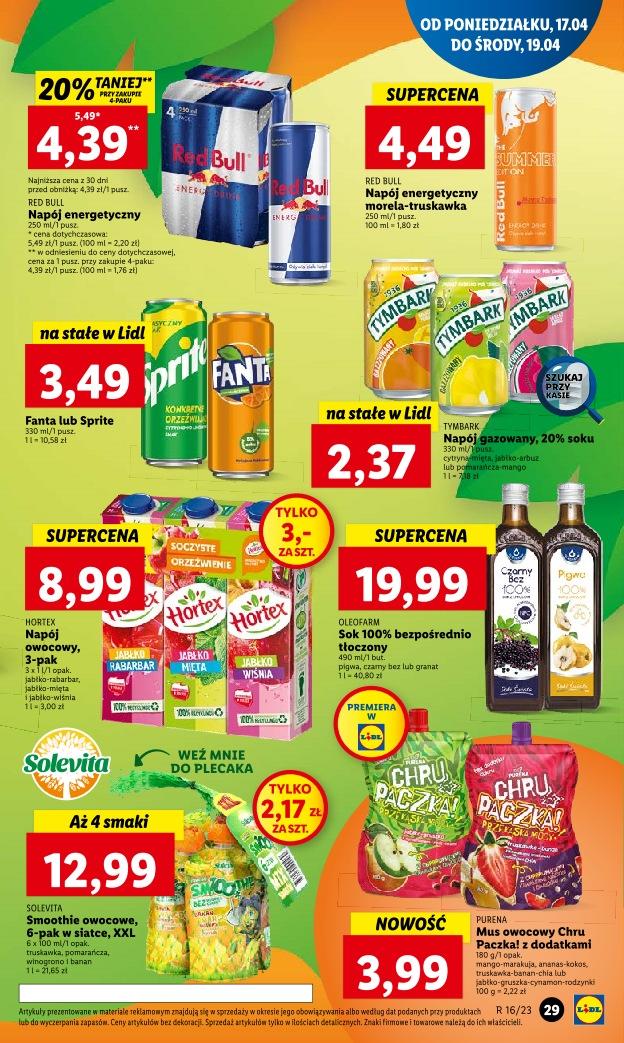 Gazetka promocyjna Lidl do 19/04/2023 str.34