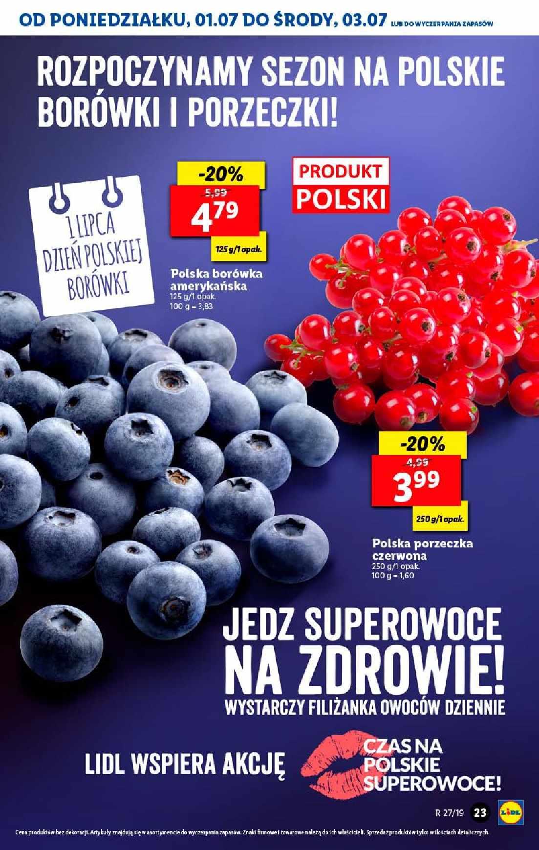 Gazetka promocyjna Lidl do 03/07/2019 str.23