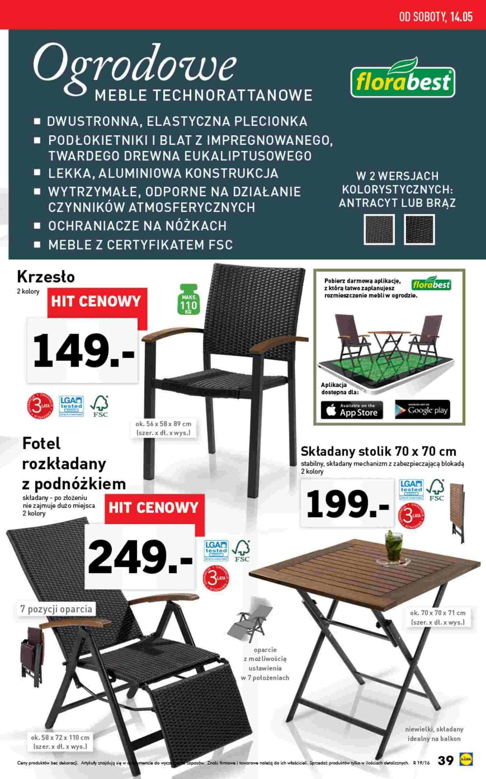 Gazetka promocyjna Lidl do 15/05/2016 str.39