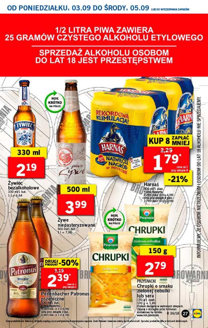 Gazetka promocyjna Lidl do 05/09/2018 str.27