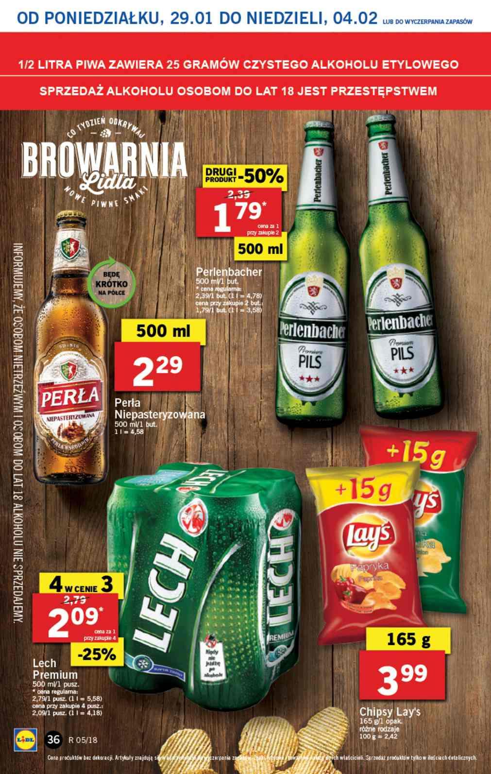 Gazetka promocyjna Lidl do 31/01/2018 str.36