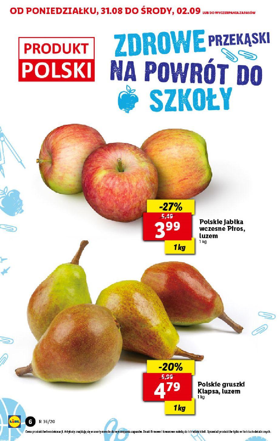 Gazetka promocyjna Lidl do 05/09/2020 str.6