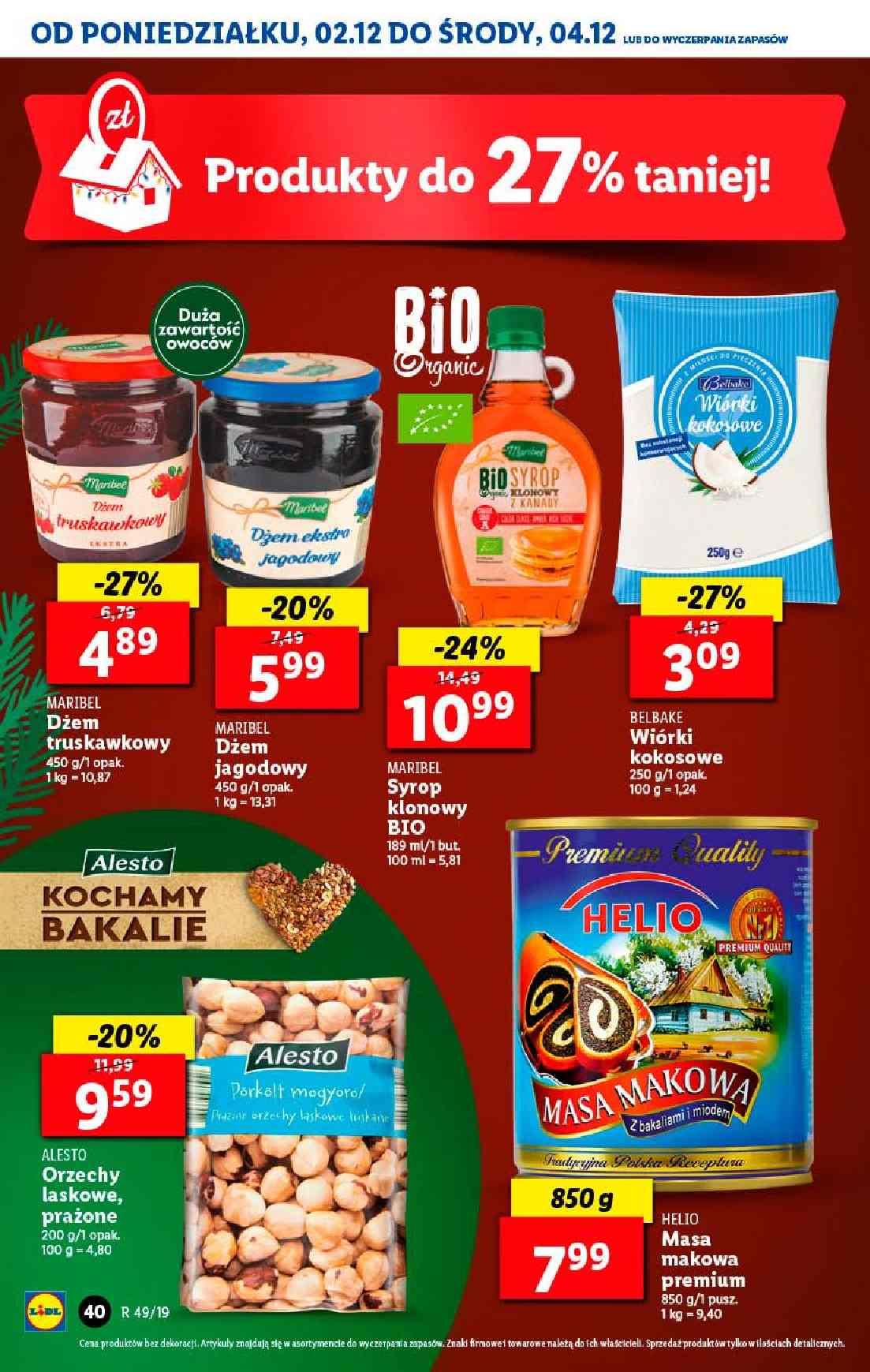 Gazetka promocyjna Lidl do 04/12/2019 str.40