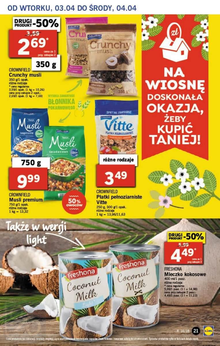 Gazetka promocyjna Lidl do 04/04/2018 str.21