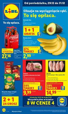 Lidl gazetka - od 29/12/2025 do 31/12/2025