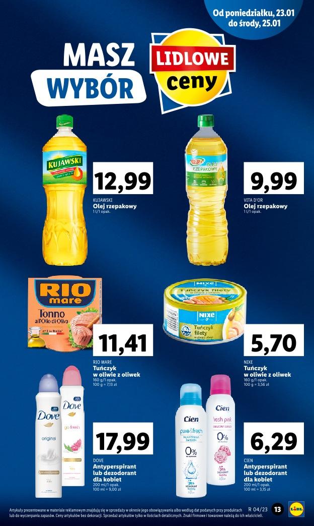 Gazetka promocyjna Lidl do 25/01/2023 str.13