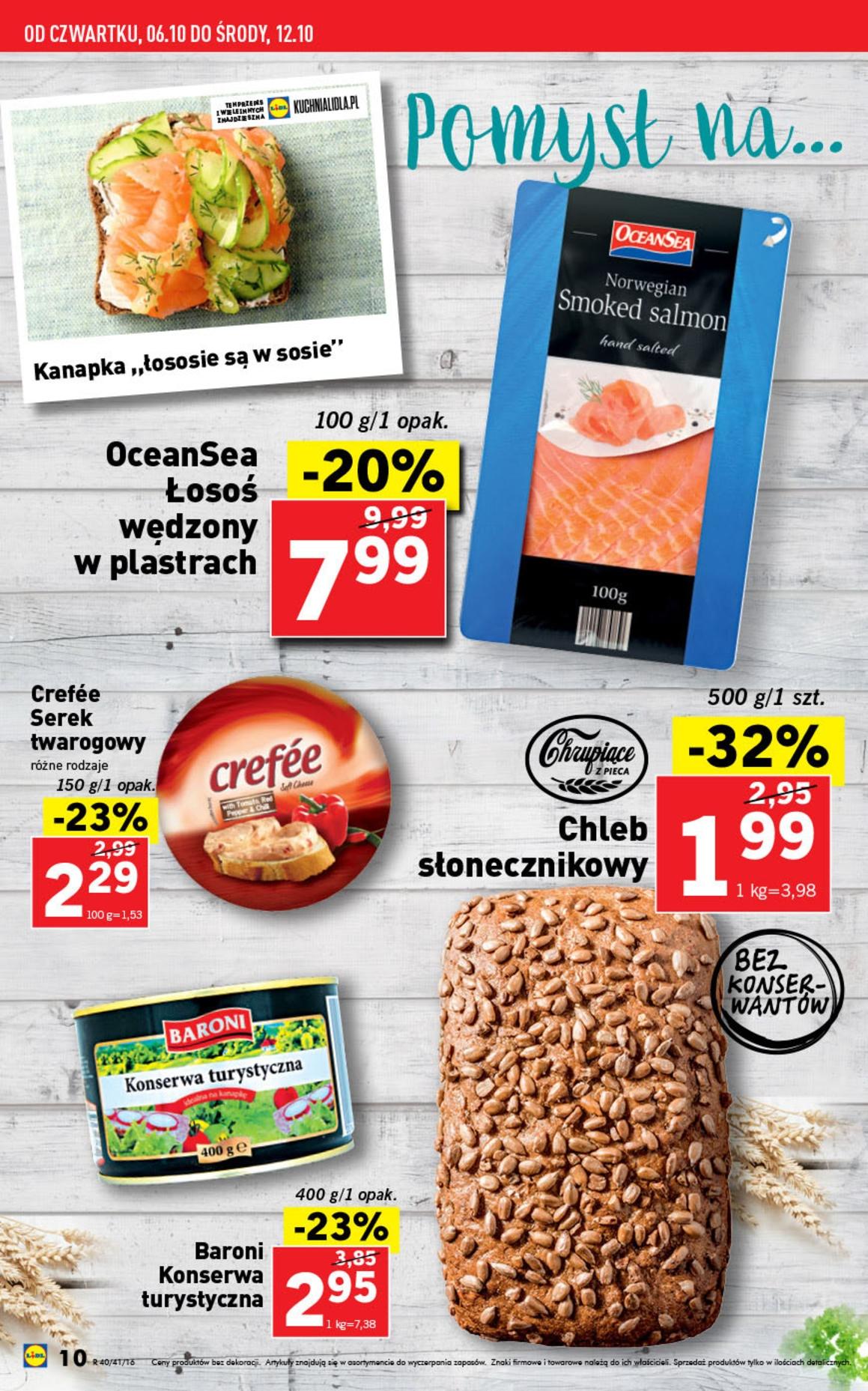 Gazetka promocyjna Lidl do 12/10/2016 str.10