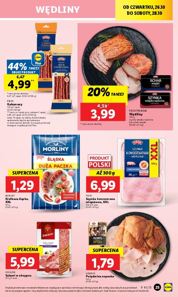 Gazetka promocyjna Lidl do 28/10/2023 str.39