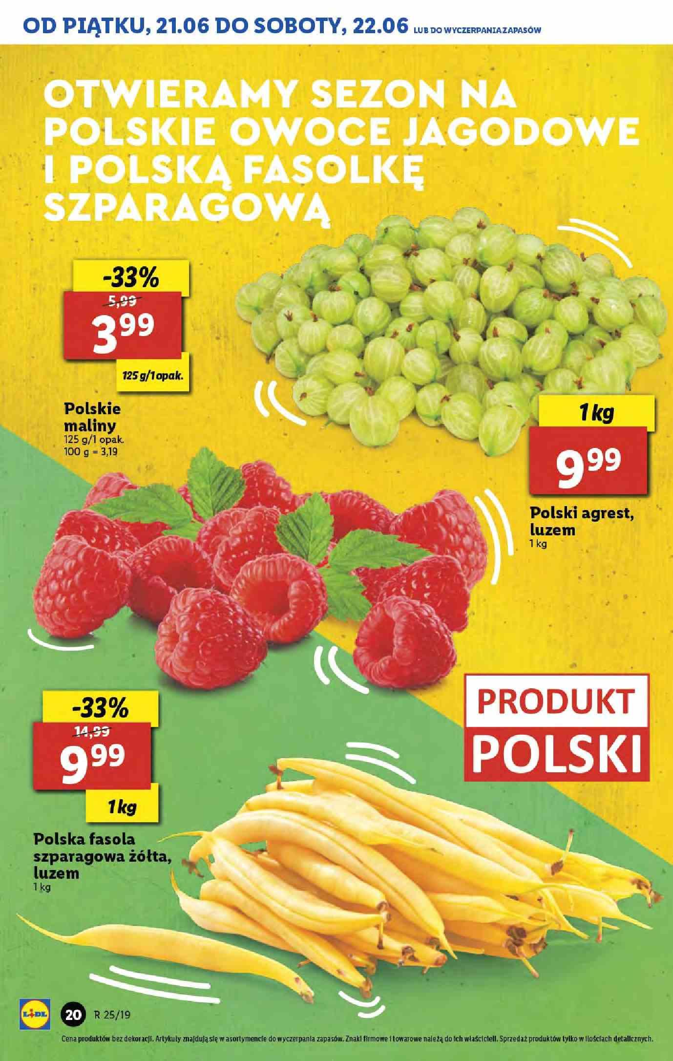 Gazetka promocyjna Lidl do 23/06/2019 str.20