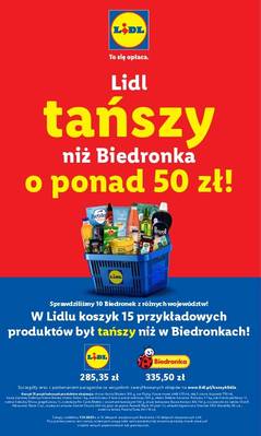 Lidl od poniedziałku