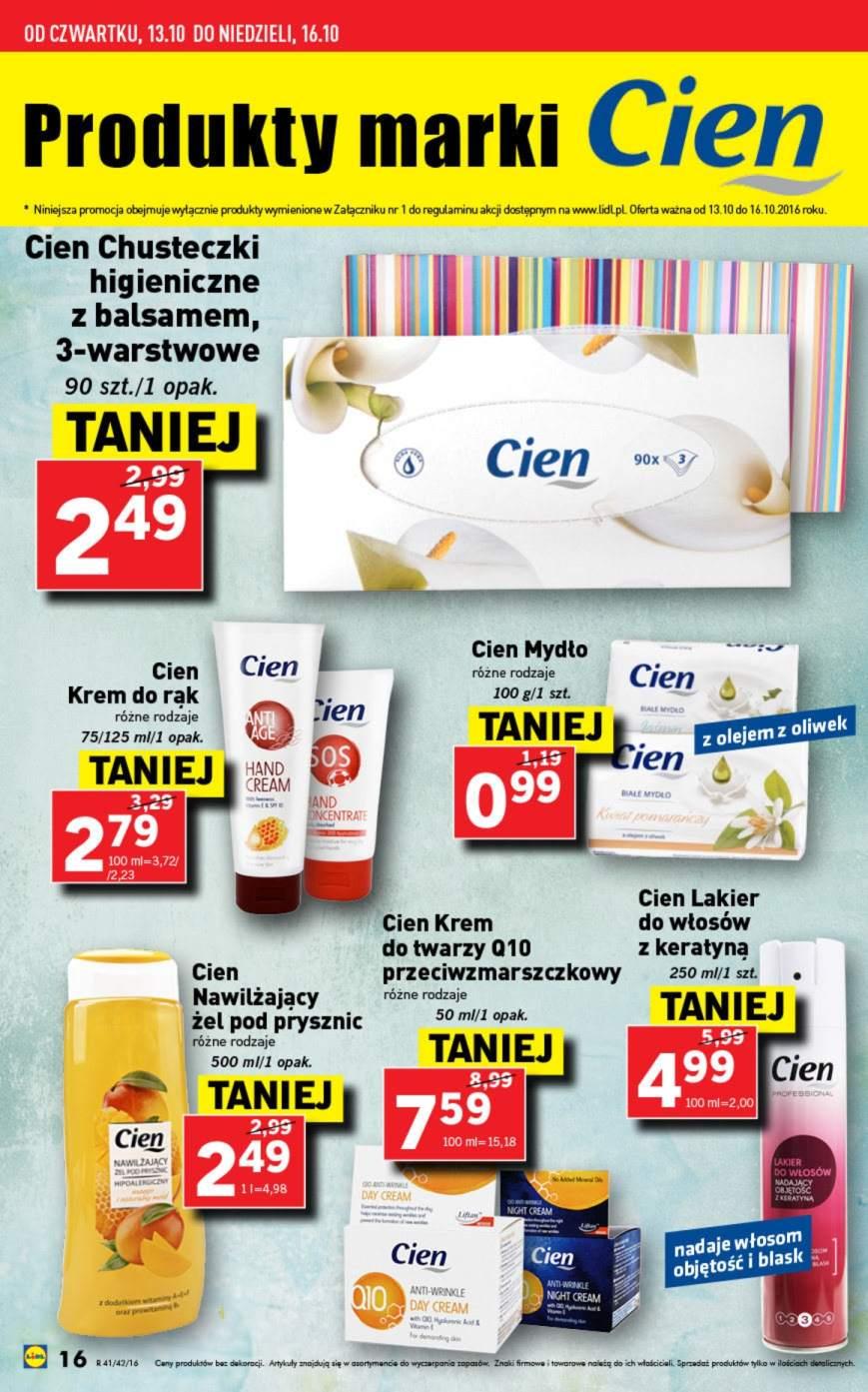 Gazetka promocyjna Lidl do 19/10/2016 str.16