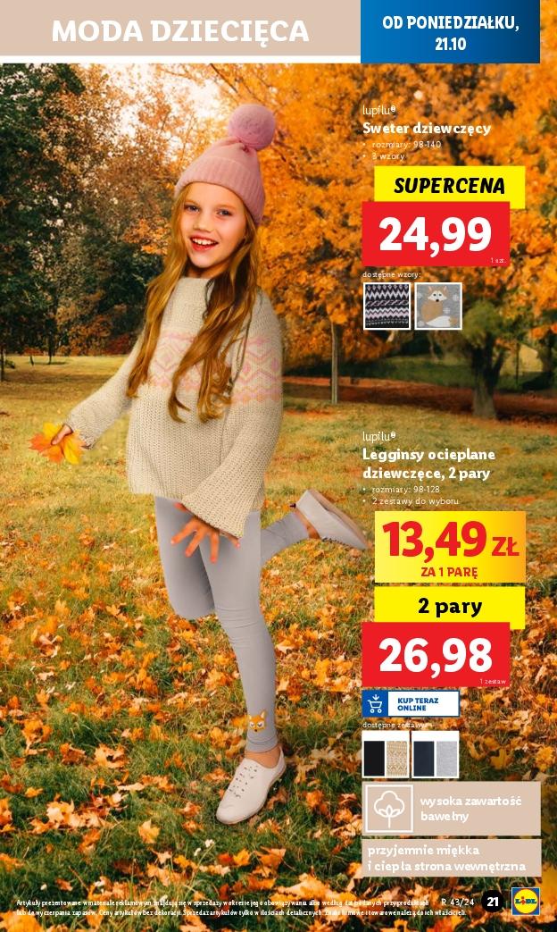 Gazetka promocyjna Lidl do 26/10/2024 str.21