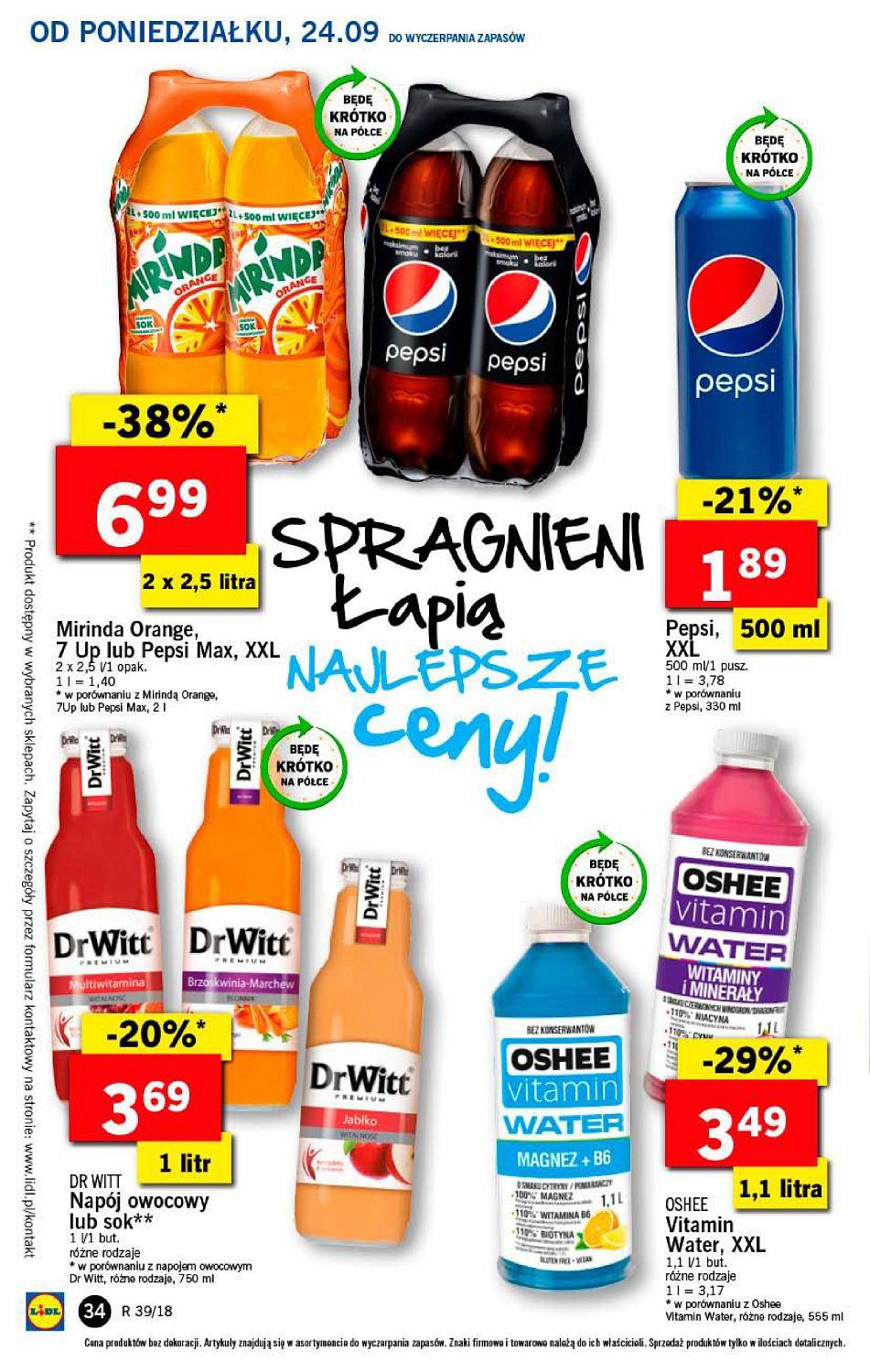 Gazetka promocyjna Lidl do 26/09/2018 str.34