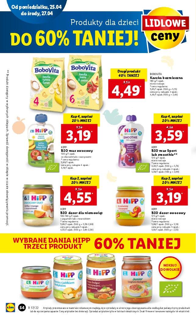 Gazetka promocyjna Lidl do 27/04/2022 str.54