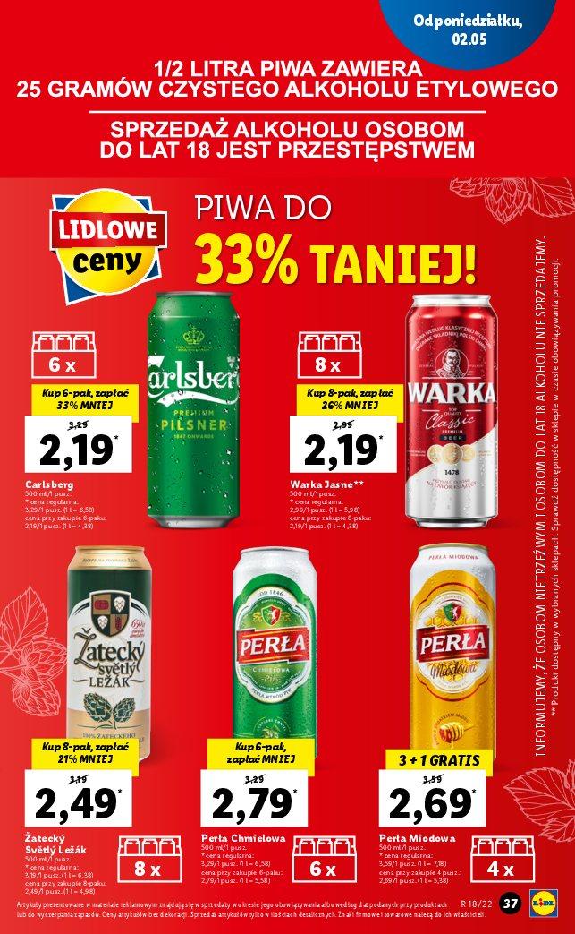 Gazetka promocyjna Lidl do 04/05/2022 str.37