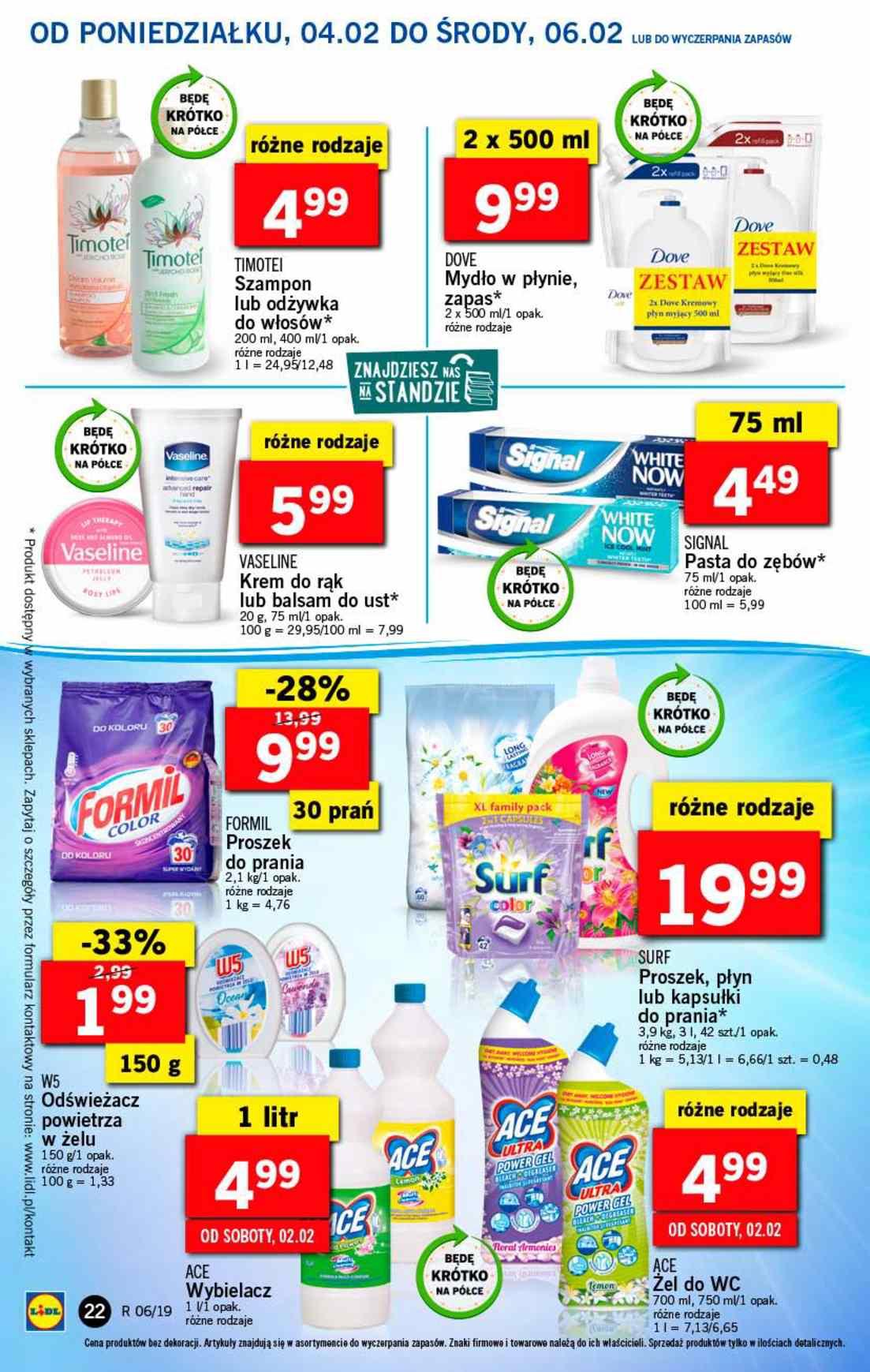 Gazetka promocyjna Lidl do 06/02/2019 str.22