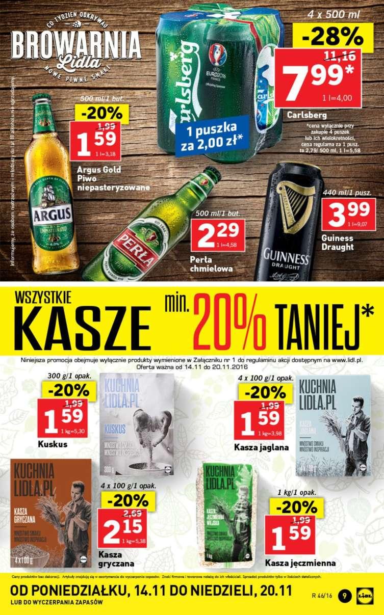 Gazetka promocyjna Lidl do 20/11/2016 str.9