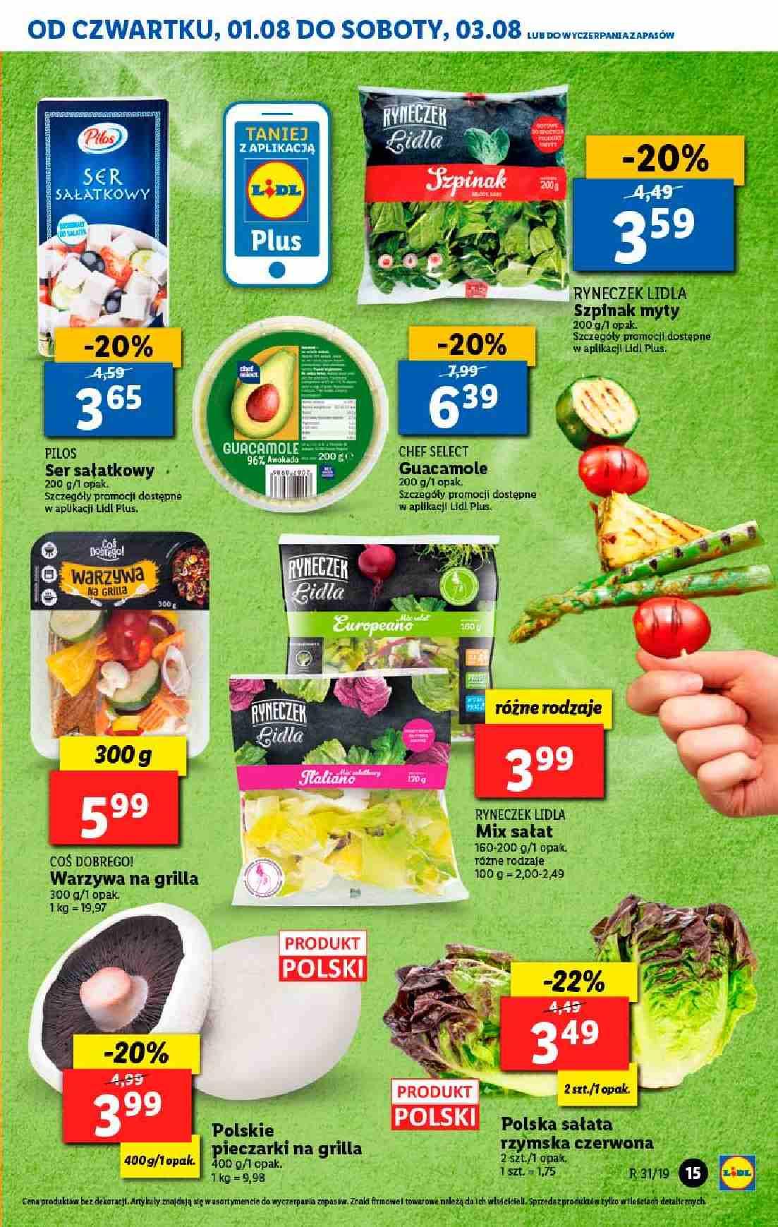 Gazetka promocyjna Lidl do 04/08/2019 str.15