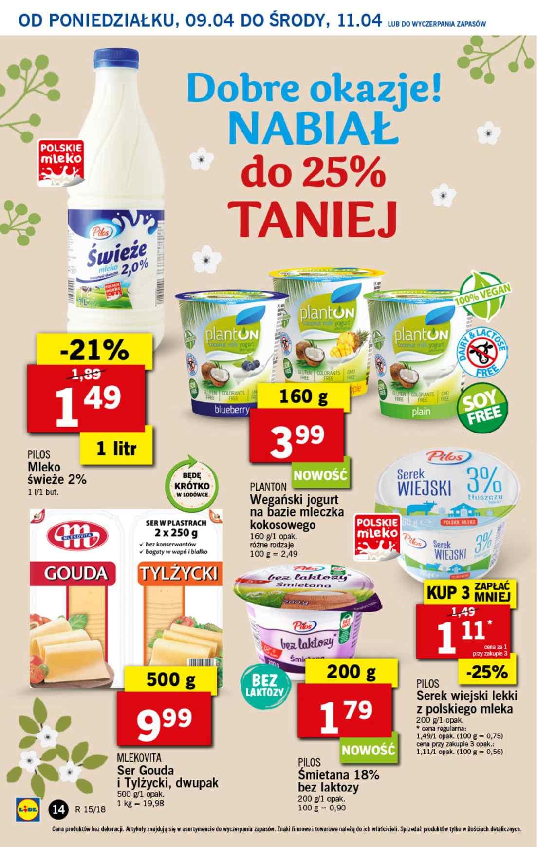 Gazetka promocyjna Lidl do 11/04/2018 str.14