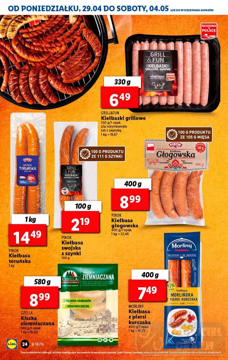 Gazetka promocyjna Lidl do 04/05/2019 str.24