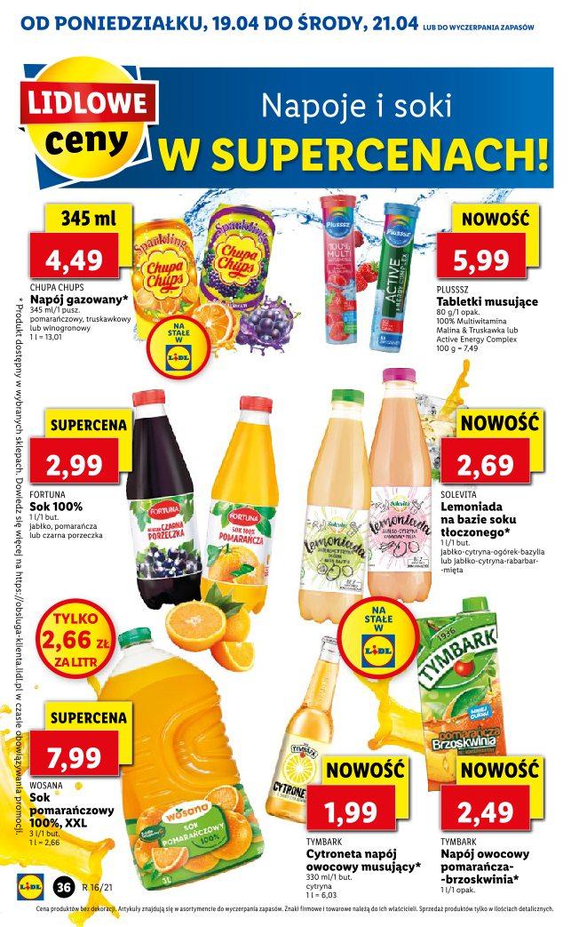 Gazetka promocyjna Lidl do 21/04/2021 str.36