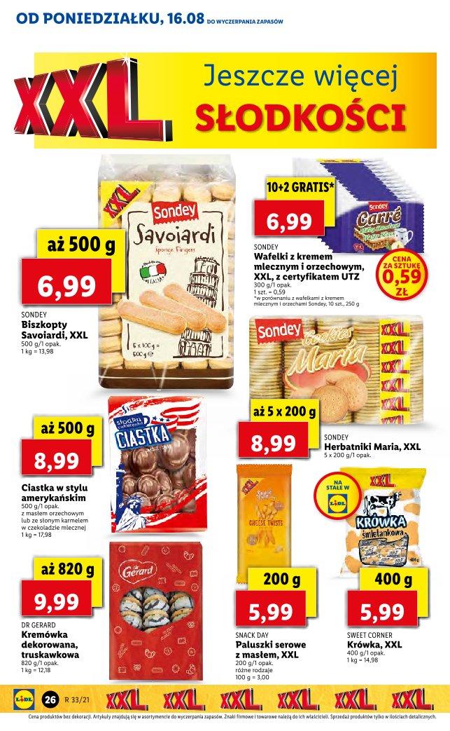 Gazetka promocyjna Lidl do 18/08/2021 str.26