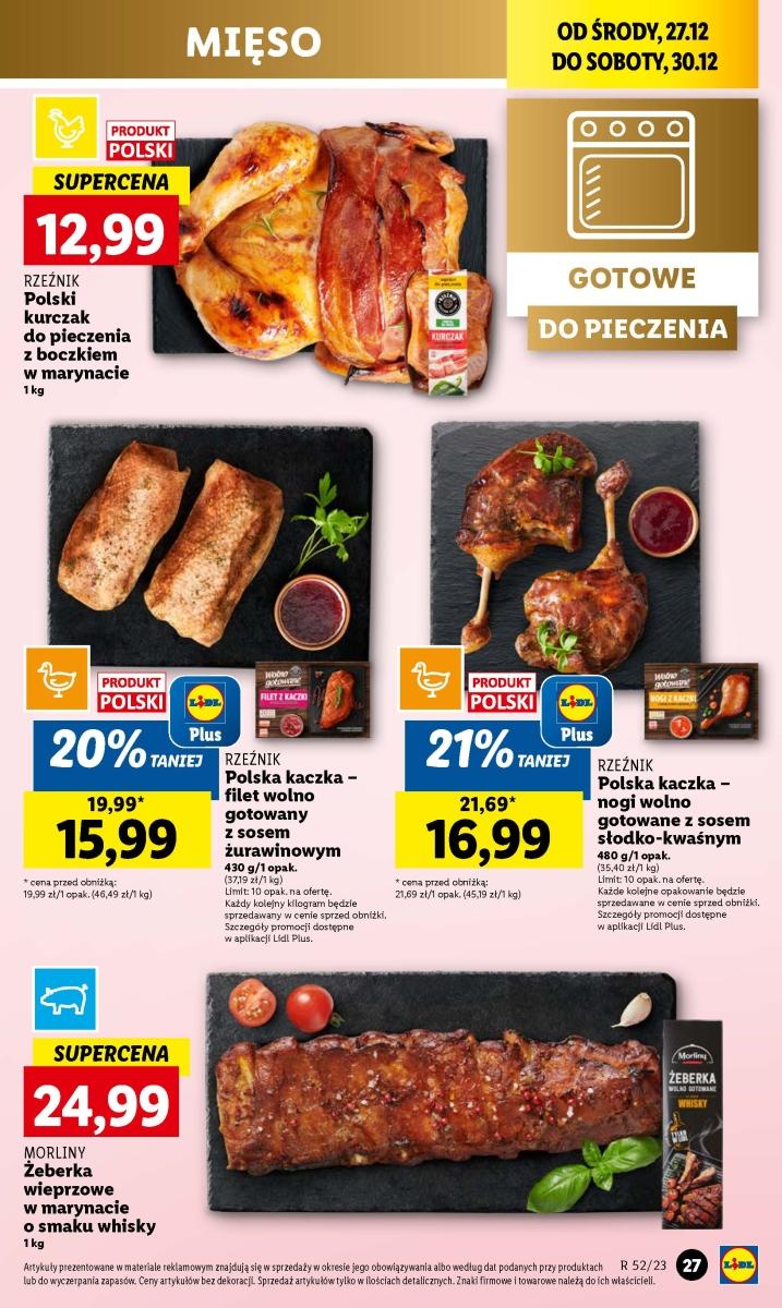 Gazetka promocyjna Lidl do 30/12/2023 str.27