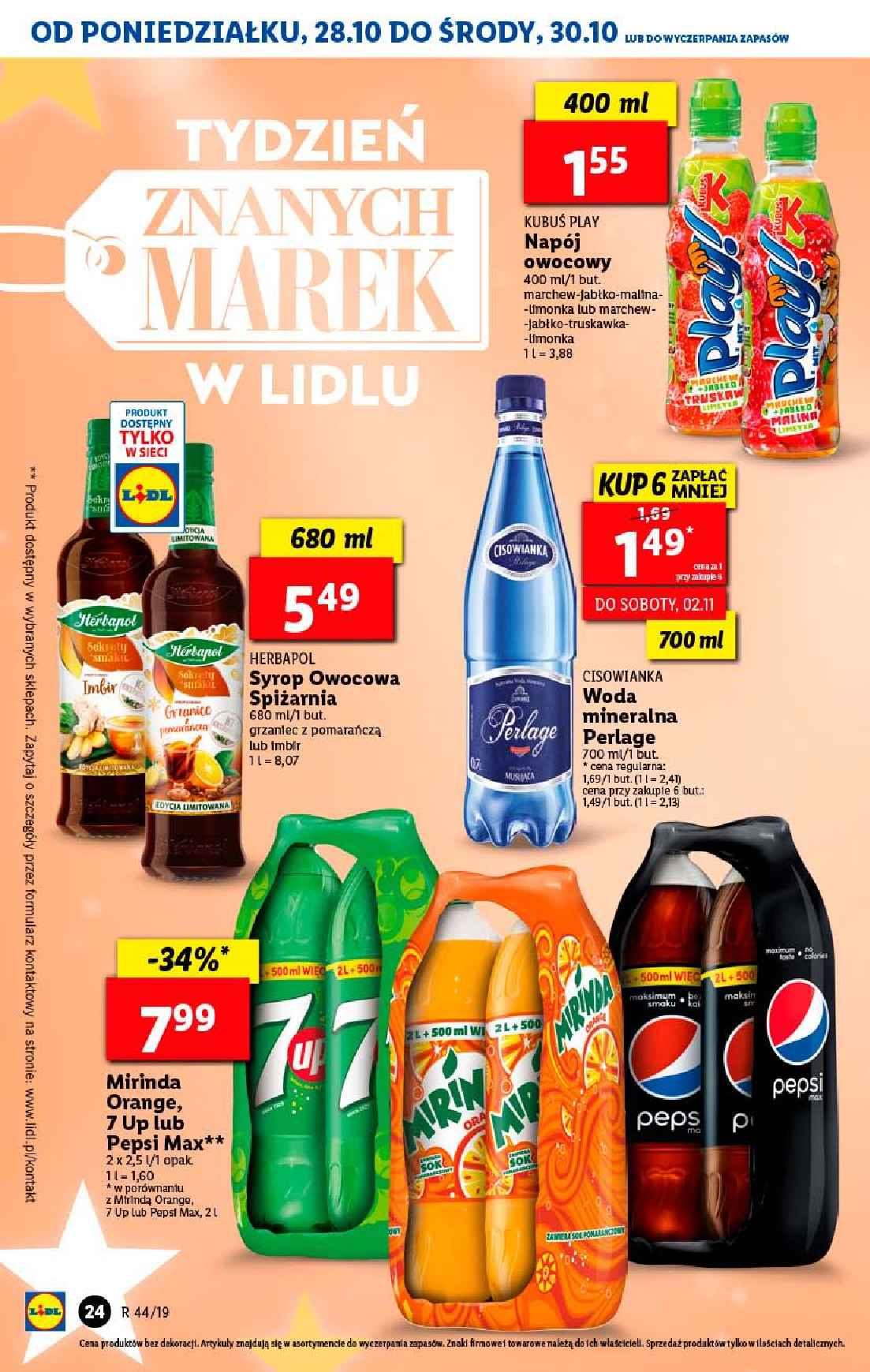 Gazetka promocyjna Lidl do 30/10/2019 str.24