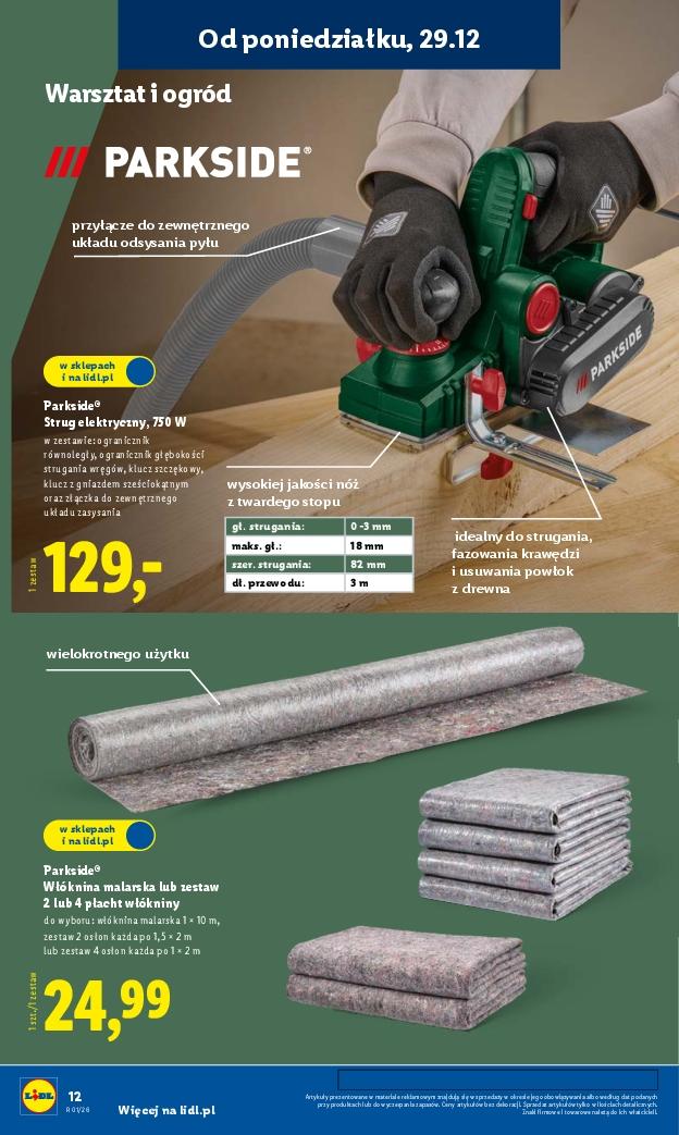 Gazetka promocyjna Lidl do 03/01/2026 str.12