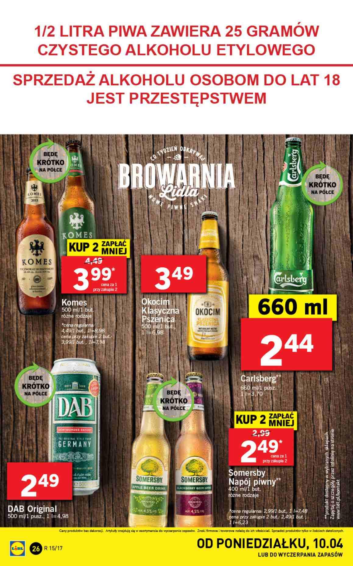 Gazetka promocyjna Lidl do 15/04/2017 str.26